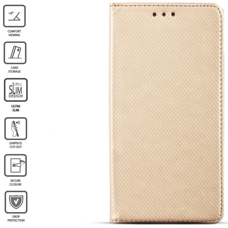 Auksinis smart magnet dėkliukas (Y6 2017/Y5 2017/NOVA YOUNG) Auksinis smart magnet dėkliukas (Y6 2017/Y5 2017/NOVA YOUNG)